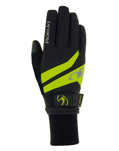 Roeckl Rocca GTX zwart met geel S