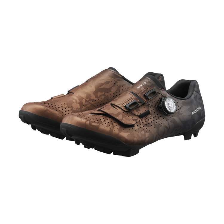 Shimano RX800 gravelbikeschoenen brons heren