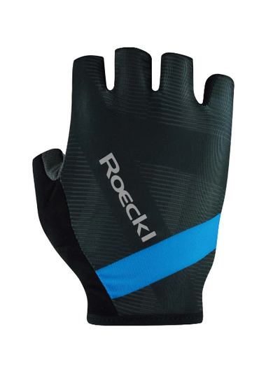 Roeckl Busano fietshandschoenen zwart/blauw