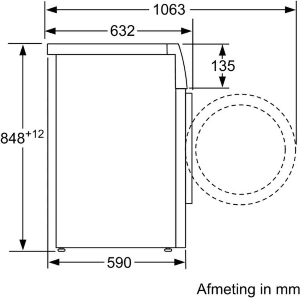 Siemens WM14LPH0NL AllergiePlus programma en een varioSpeed functie