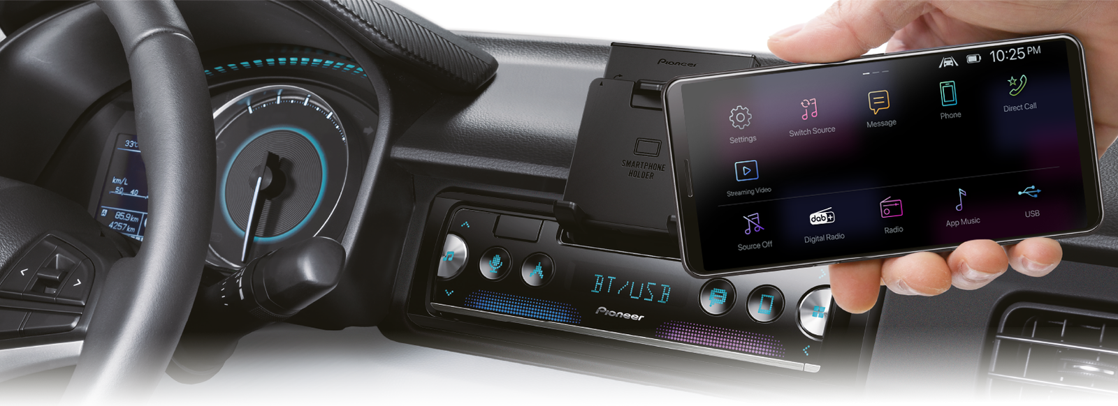 Pioneer SPH-10BT-DELUXE Autoradio