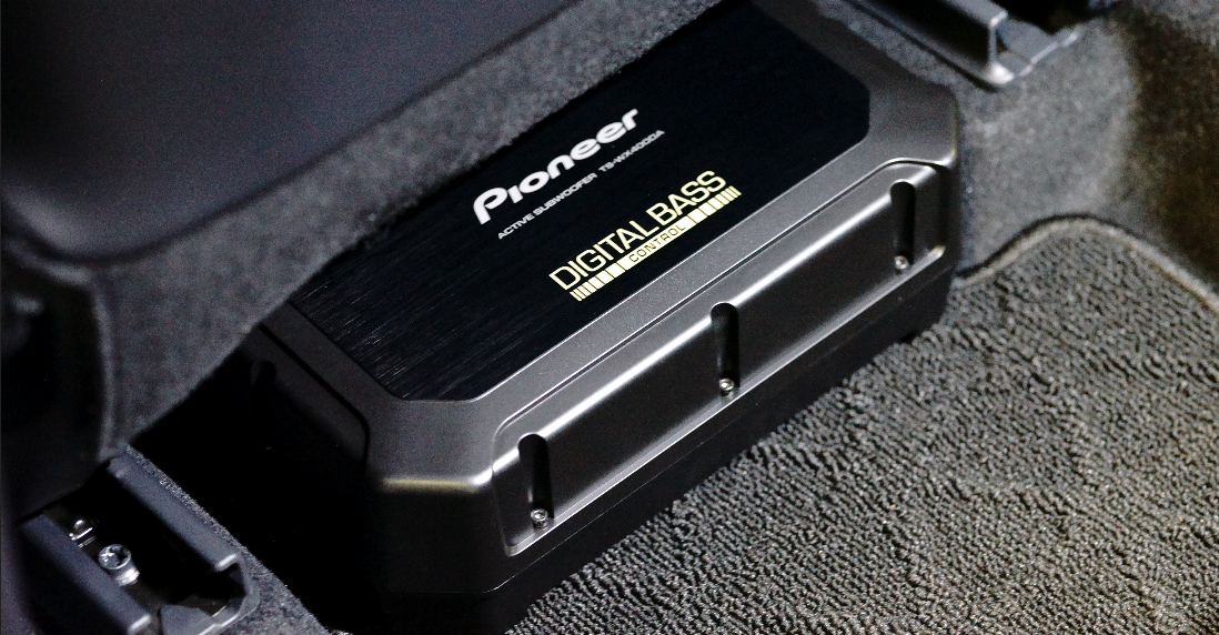 Pioneer TS-WX400DA actieve subwoofer voor in de auto