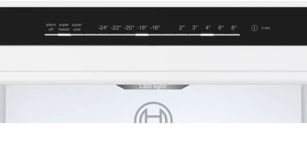 Bosch KGN362IDF koel-vriescombinatie RVS