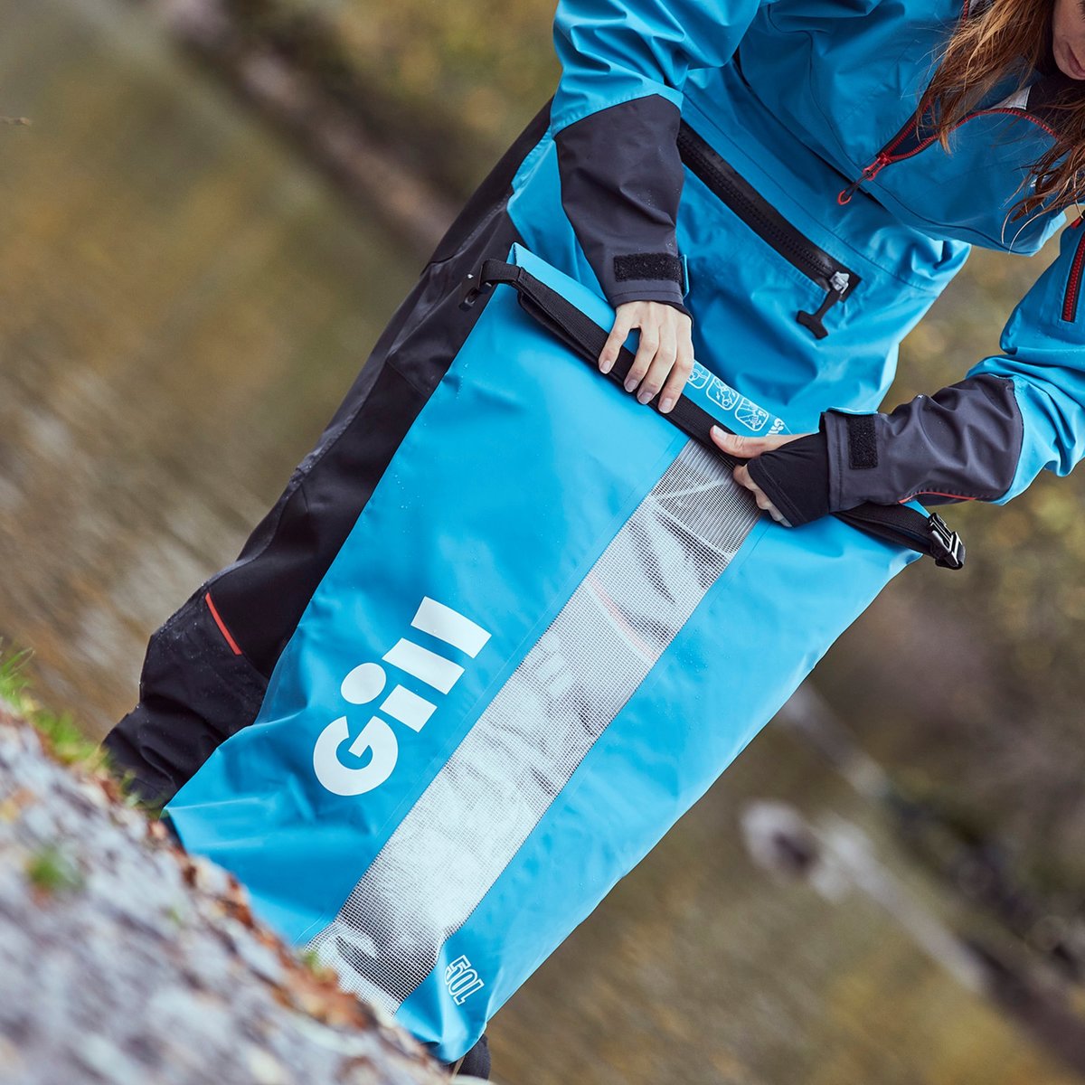 Gill Voyager Dry Bag 25L waterdichte tas blauw
