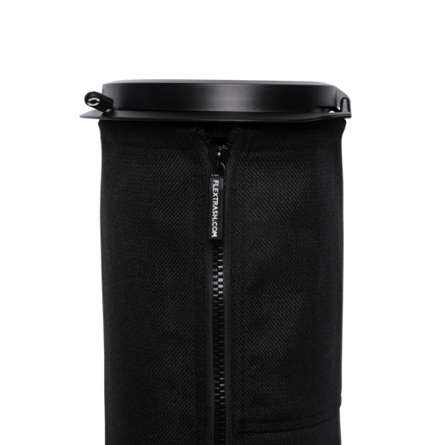Flextrash Large 9 liter prullenbak zwart