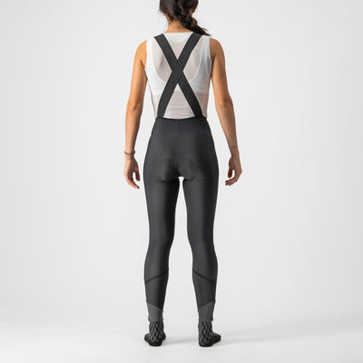 Castelli Velocissima DT fietsbroek lang zwart dames