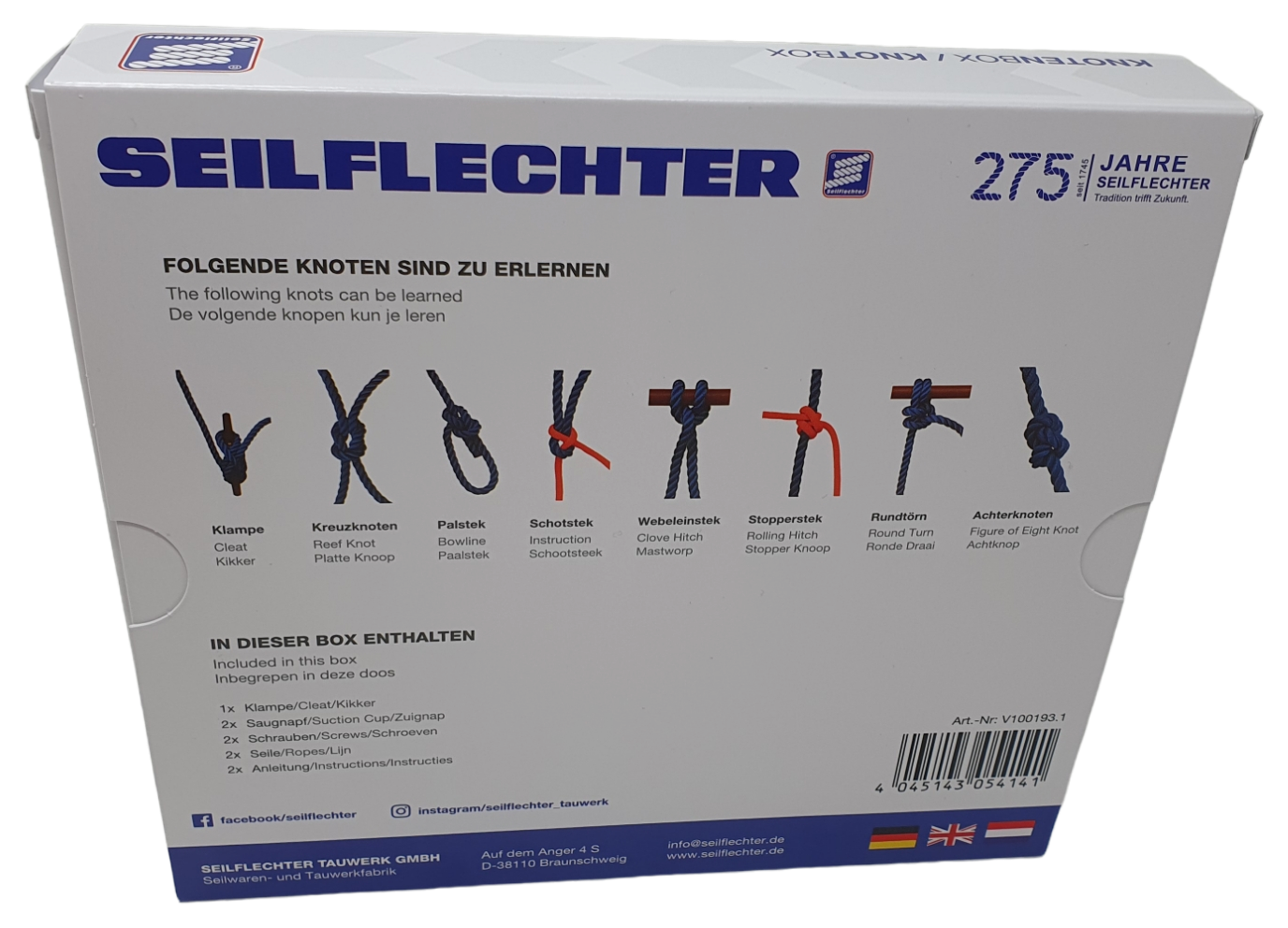 Seilflechter Knopendoos