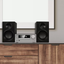 Salora MHS550 stereo microset met DAB+ radio en CD speler ingebouwd