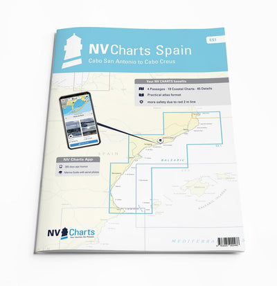 NV Atlas Spanje ES1 Cabo Creus to Cabo San Antonio