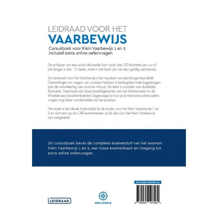 Hollandia Leidraad voor het Vaarbewijs 14e druk