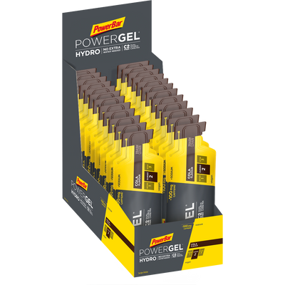 PowerBar Hydrogel cafeïne cola gel 24 stuks