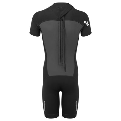 Gill Pursuit Shorty junior wetsuit zwart kinder