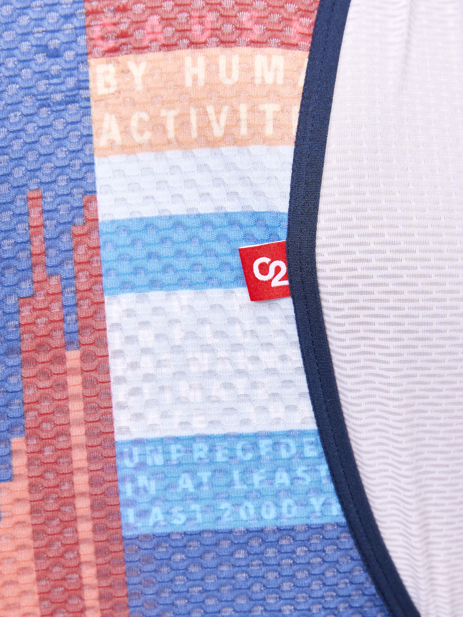Craft ADV Endurance Bibshort fietsbroek kort blauw met rood heren