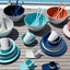 Marine Business Scheepsservies Summer Espresso kop en schotel set 6 stuks