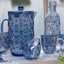 Marine Business Scheepsservies Moon Waterglazen set 6 stuks blauw
