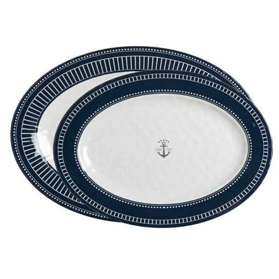 Marine Business Scheepsservies Sailor Soul Serveerschalen set 2 stuks