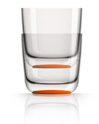 Palm Scheepsservies Marc Newson Wiskyglazen set 6 stuks oranje