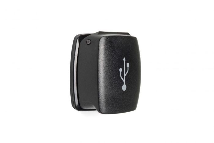 ScanStrut Flip Pro snellader IPX4 waterdicht USB-A en USB-C aansluiting 12-24 V