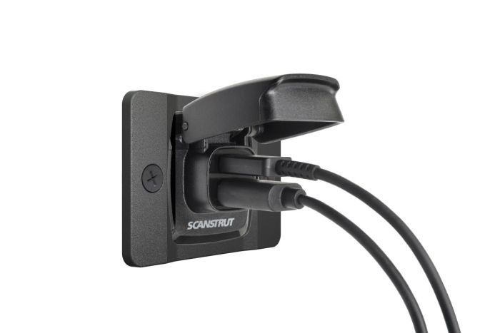 ScanStrut Flip Pro snellader IPX4 waterdicht USB-A en USB-C aansluiting 12-24 V met montageplaat