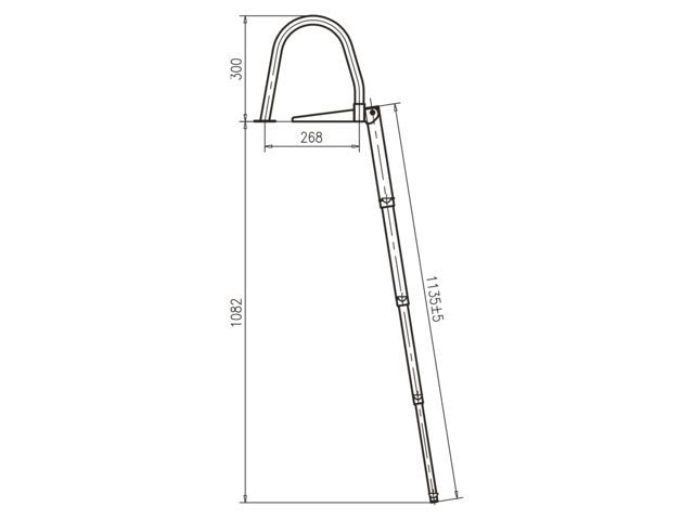 Talamex RVS Zwemtrap 4 treden