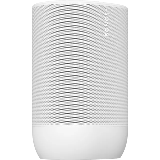 Sonos Move 2 wit draadloze luidspreker voor binnen- en buitenshuis gebruik