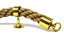 Seilflechter Touw Handrailing Set 5m x 34mm hennep touw, 2 x eindkappen en 5 x tussendragers