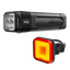Knog Blinder Pro 900 + Blinder Square Rear Twinpack fietsverlichting set