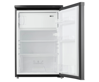 Inventum KV550B koelvries-combinatie in zwart, 55cm breed