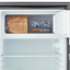 Inventum KV550B koelvries-combinatie in zwart, 55cm breed