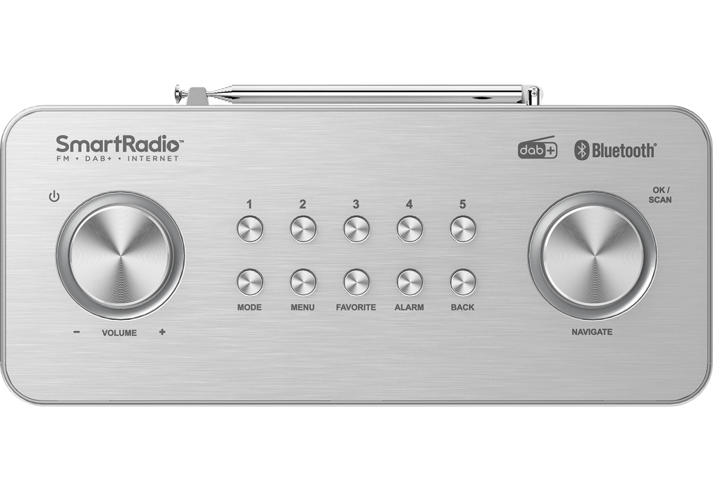 Kenwood CR-ST100S-S compacte smart tafelradio