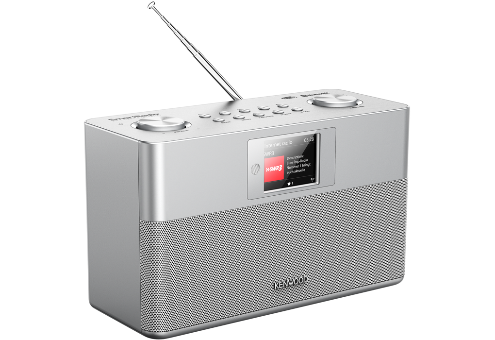 Kenwood CR-ST100S-S compacte smart tafelradio