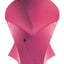 Flux Chair Junior opvouwbare design kinderstoel roze (4 stuks)