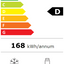 Smeg FAB30RBL5 Jaren 50 Model, deur draaiend naar rechts