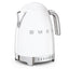 Smeg KLF04WHEU waterkoker 50 jaren model met instelbare temperatuur