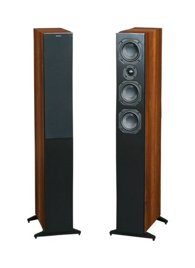 Scansonic L9 walnoot slanke zuilluidspreker