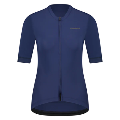 Shimano Futuro W fietsshirt korte mouwen blauw dames