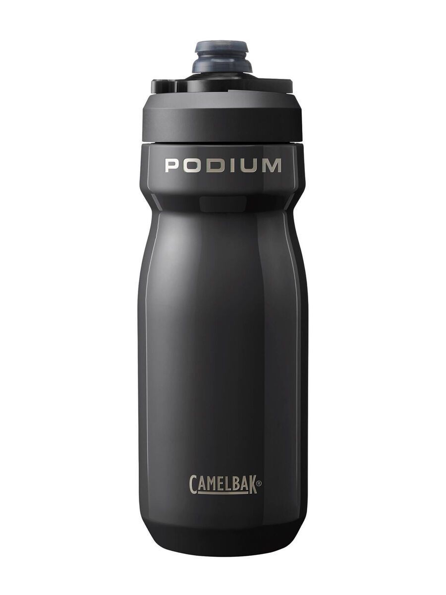Camelbak Podium Steel 530 ml geïsoleerde bidon zwart