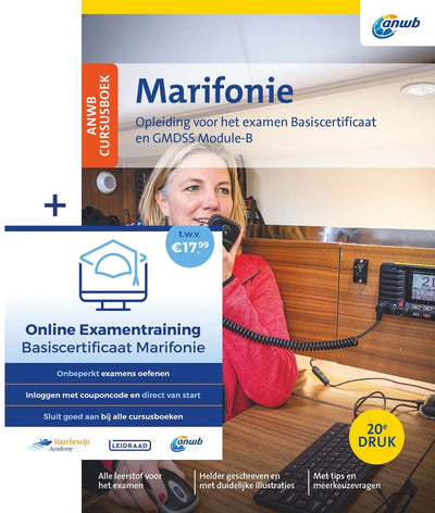 ANWB Cursusboek Marifonie met online examentraining (20e druk)