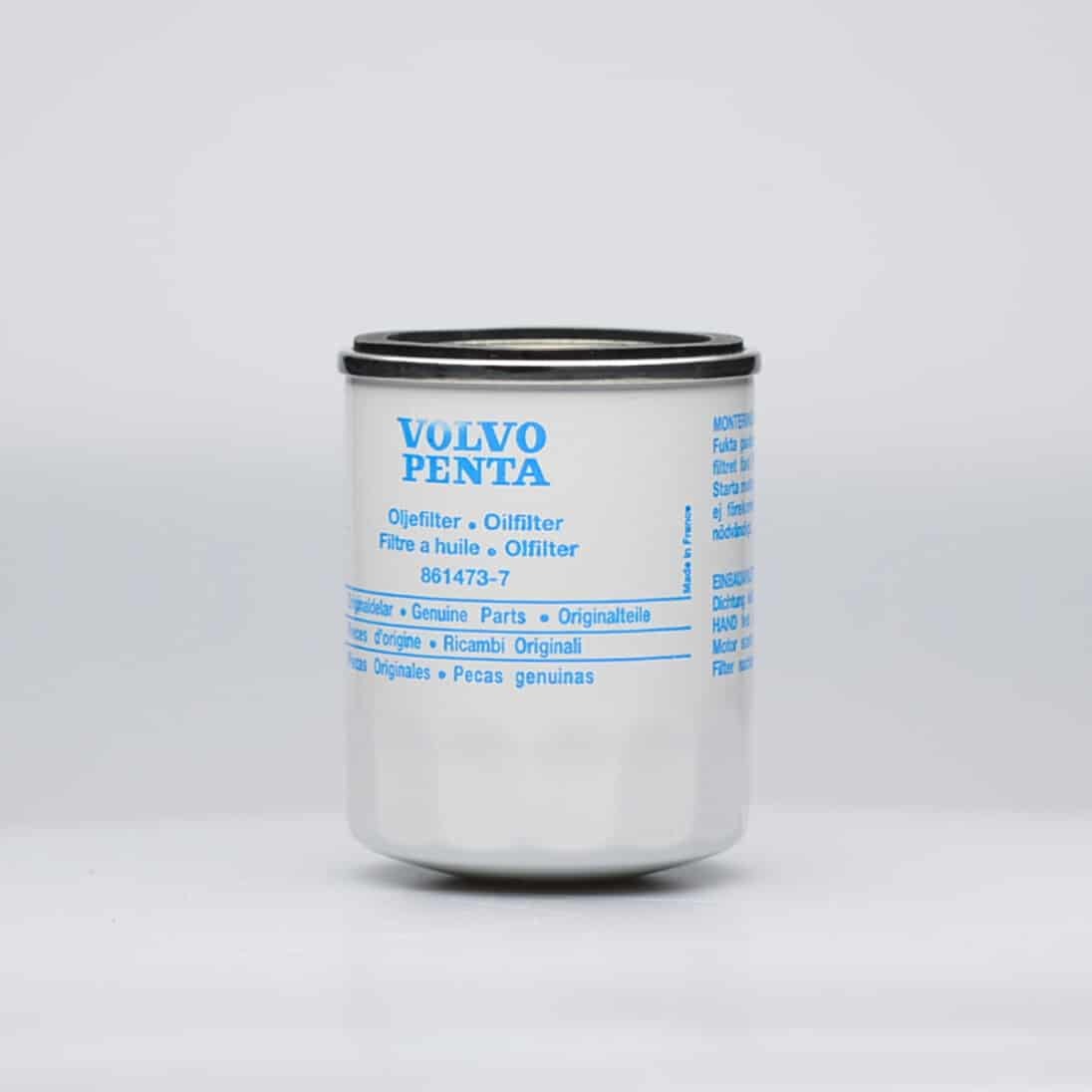 Volvo Penta 861473 Oliefilter voor D1-13/B/F, D1-20/B/F, MD2010/B/C/D, MD2020/B/C/D