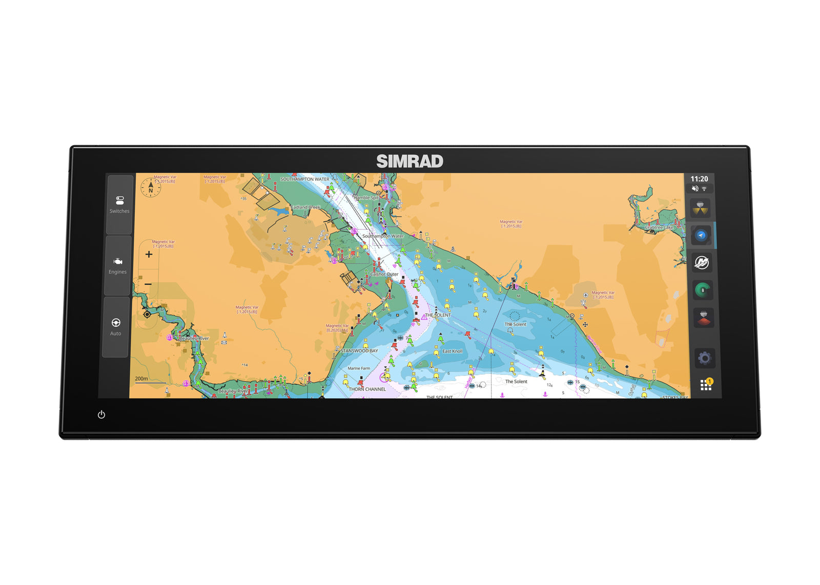 Simrad NSX 3015UW kaartplotter inclusief 400 euro Simrad spring deal voordeel