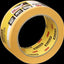 3M 244SW Masking Tape 48 mm 2-componenten afplaktape (48 mm x 50 m) geel