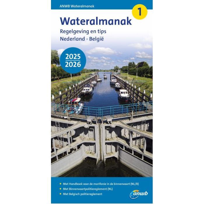 ANWB Wateralmanak deel 1 2025-2026