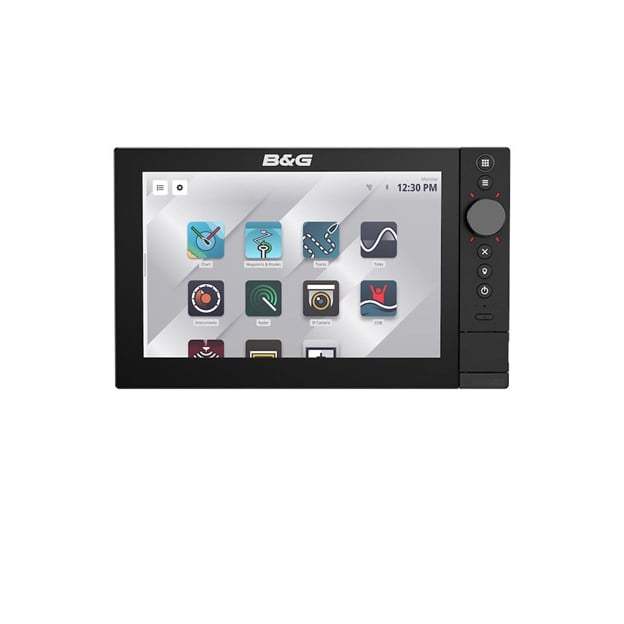 B&G Zeus SR-12 MFD kaartplotter 12 inch SolarMAX display world basemap