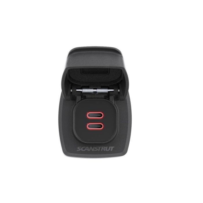 ScanStrut Flip Pro Max snellader IPX4 waterdicht 2 USB-C aansluiting 12-24 V