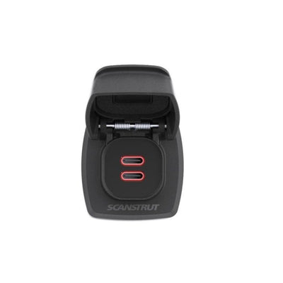 ScanStrut Flip Pro Max snellader IPX4 waterdicht 2 USB-C aansluiting 12-24 V
