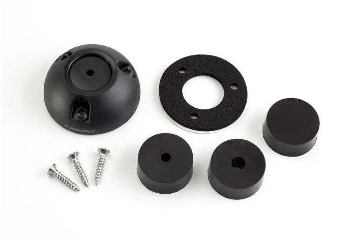 ScanStrut Dekdoorvoer Ø49 mm voor kabel 4-9 mm zwart