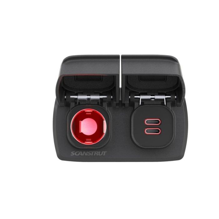 ScanStrut Flip Pro Multi USB-C aansluiting (x2) en 12V contactdoos