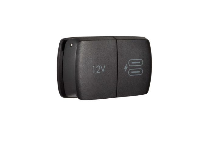 ScanStrut Flip Pro Duo USB-A en USB-C aansluiting en 12V contactdoos