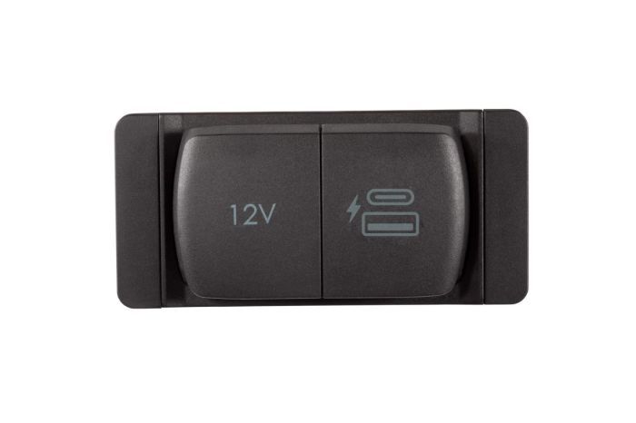 ScanStrut Flip Pro Duo USB-A en USB-C aansluiting en 12V contactdoos