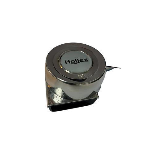 Hollex Mini Compact 12V scheepshoorn volledig RVS